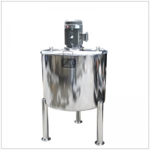 China 800L Industrial Stainless Steel Mixing Machine Milk Tank Agitator Mixer High Shear Emulsifier Tank on sale