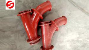 Quality Ceramic Lined Lateral pipe Wye wholesale