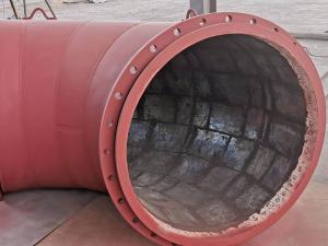 Quality Cast Basalt Tile Lined Elbows wholesale