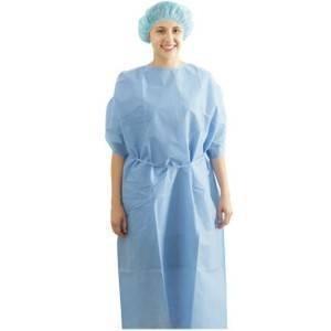 Quality Polypropylene Nonwoven Disposable Protective Clothing Disposable Patient Gown wholesale