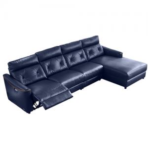 China Italian-Style Sofa Cinema Living Room Minimalist Combination First Layer Cowhide Corner Sofa on sale