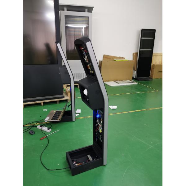 12.1inch floor standing capacitive touch screen kiosk with THERMAL printer built-in Android or PC OS for payment kiosk