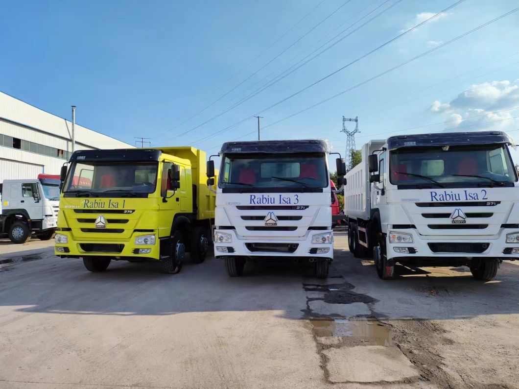 White HOWO 6*4 Dump Truck Tipper Truck Construction Populai All Over The World