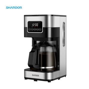 China 900W Drip Coffee Maker Keep Warm Automatic Programmable Coffee Machine 10 12 Cups Tea on sale