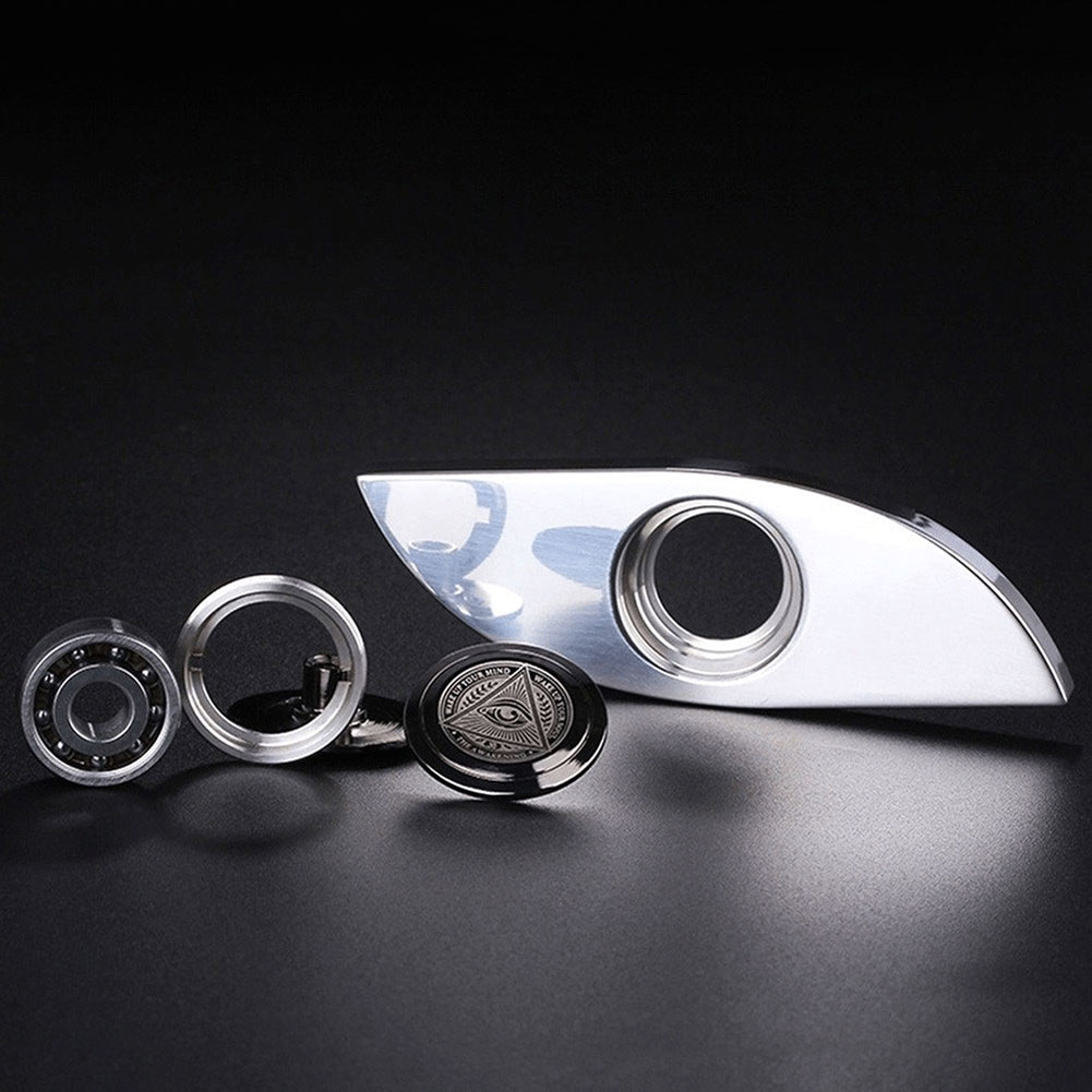 Gender-Neutral Metal Sensory Fidget Spinner Toy Perfect for Anxiety and Stress Relief