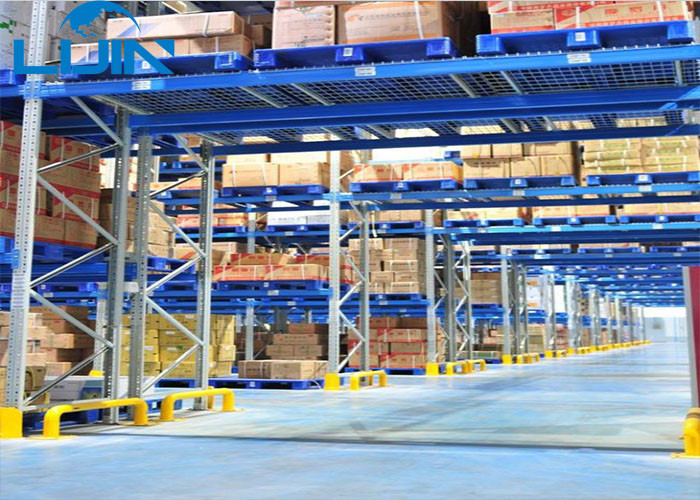 Tire Warehouse Industrial Storage Rack Cold - Rolled Steel Q235 Material