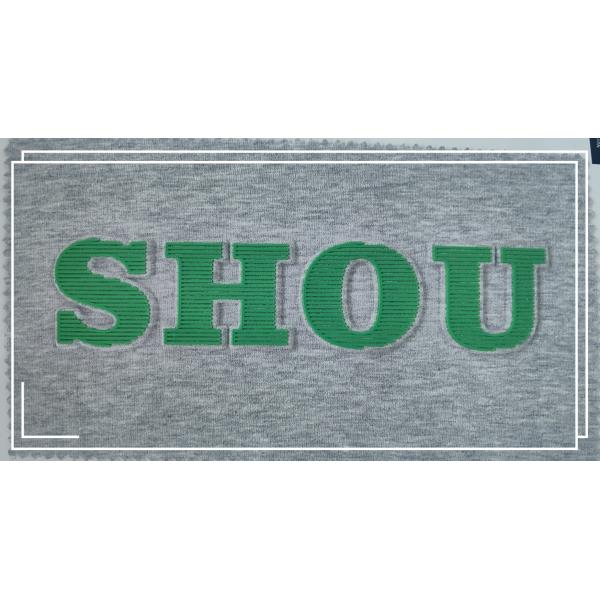 KY-0202 Metal Blue Color Silicone Embossing Machine For Clothing Label Priting
