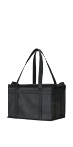 Reinforced Food Delivery Insulated Cooler Bag, Promotional Custom Recyclable Aluminum Foil Picnic Insulated Lunch