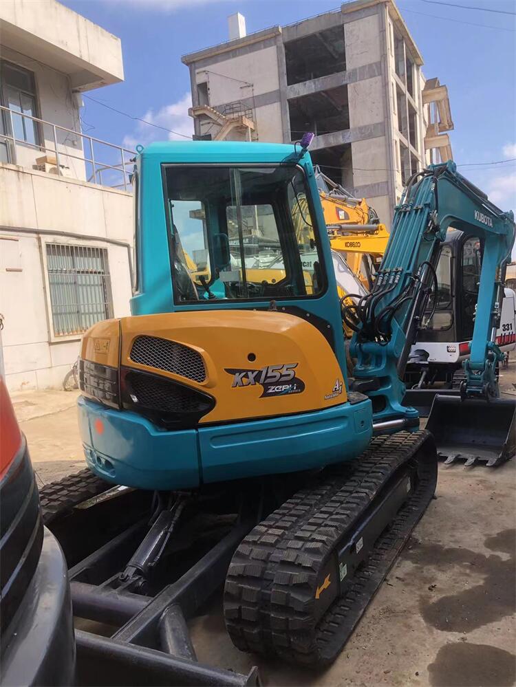 Kubota KX155 Small Crawler Excavator Second-hand Imported from Japan Engine Kubota
