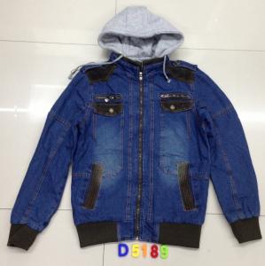 China 518 fur lining Men's jeans jacket coat stock on sale