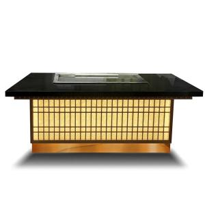 Quality Commercial Teppanyaki Grill Table 8000W Electric 20mm Alloy Steel wholesale
