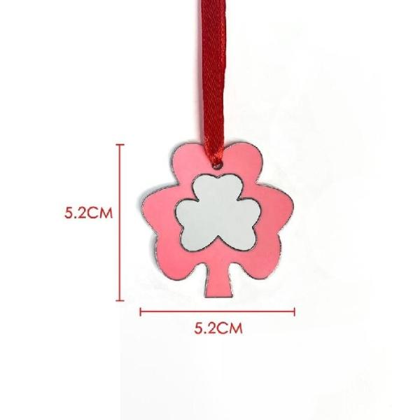 Sublimation Christmas Gift Ideas Christmas Tree Pendant Customized Photo Christmas Ornaments