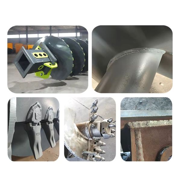 custom Auger Boring Machine 300mm to 1000mm Auger Drill Bits (for Earthmoving Drilling Engineering Machinery Components) High Torque Bearings is