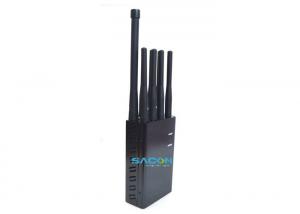 Quality 8 Antennas Portable Mobile Phone Signal Jammer 90 Minute Work With Full Charge wholesale