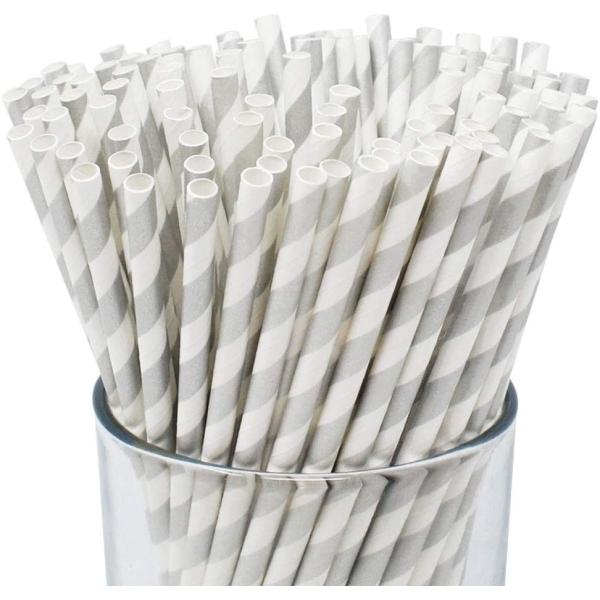 Drinking Eco Friendly Paper Straw Biodegradable Disposable Party Tableware