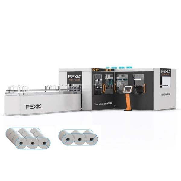 1 Layer LDPE 50microns Facial Tissue Packing Machine FEXIK