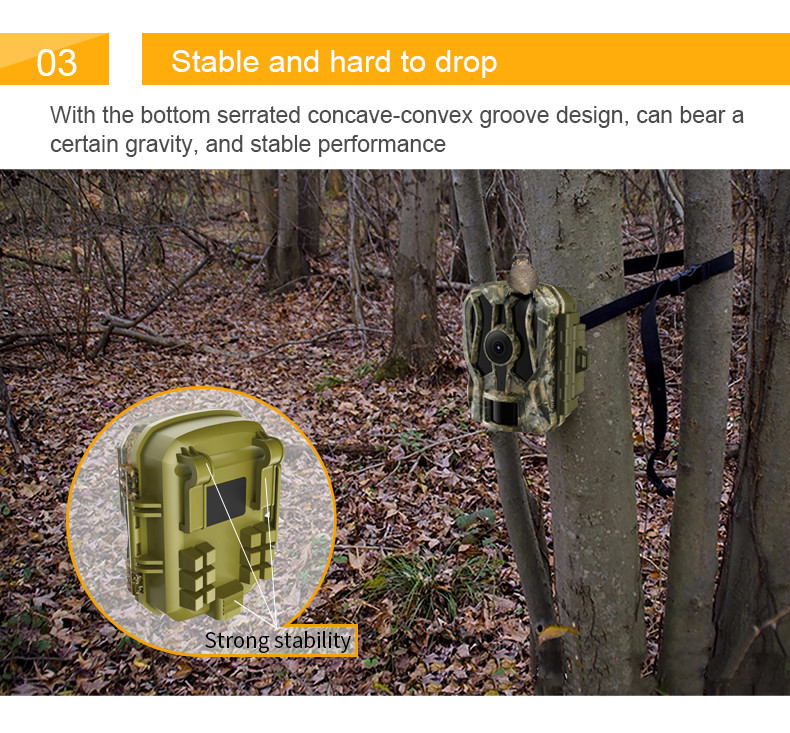 20mp Hunting Game Camera 1.5 Inch LCD Motion Activated 1080p Trail Camera