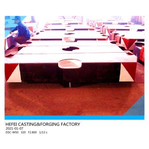 China Shot Blast Vacuum Casting GG250 10T Crane Counter Weight on sale