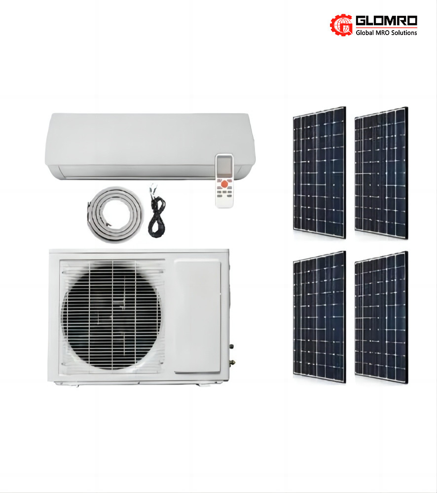 Frequency Conversion Hybrid AC DC Solar Air Conditioner Wall Split On Grid Energy Saving