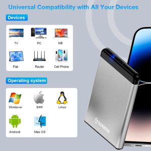 TCSUNBOW External Solid State Drive SSD P2503
