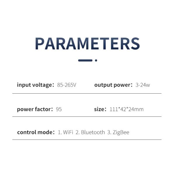 Intelligent power dimming ZigBee drive LED power slow start dimming certified power supply