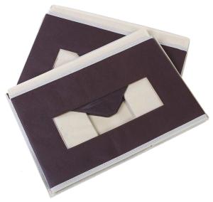Quality Eco Folding 41L Non Woven Storage Box With Cardboard wholesale