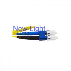 China Durable Lc To Lc Optical Fiber Patch Cord / Simplex Fiber Optic Patch Cord on sale