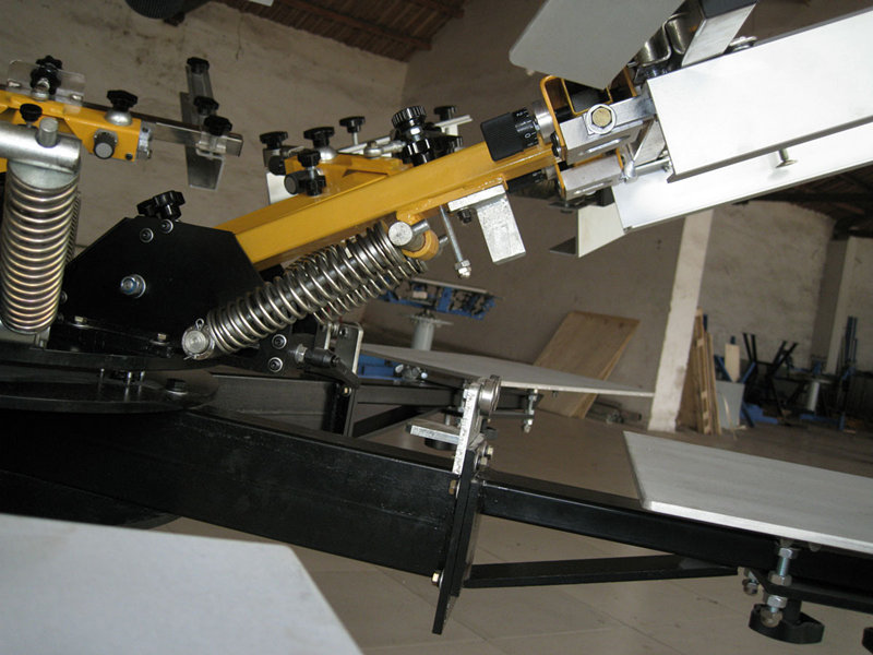 Carousel screen printing machine