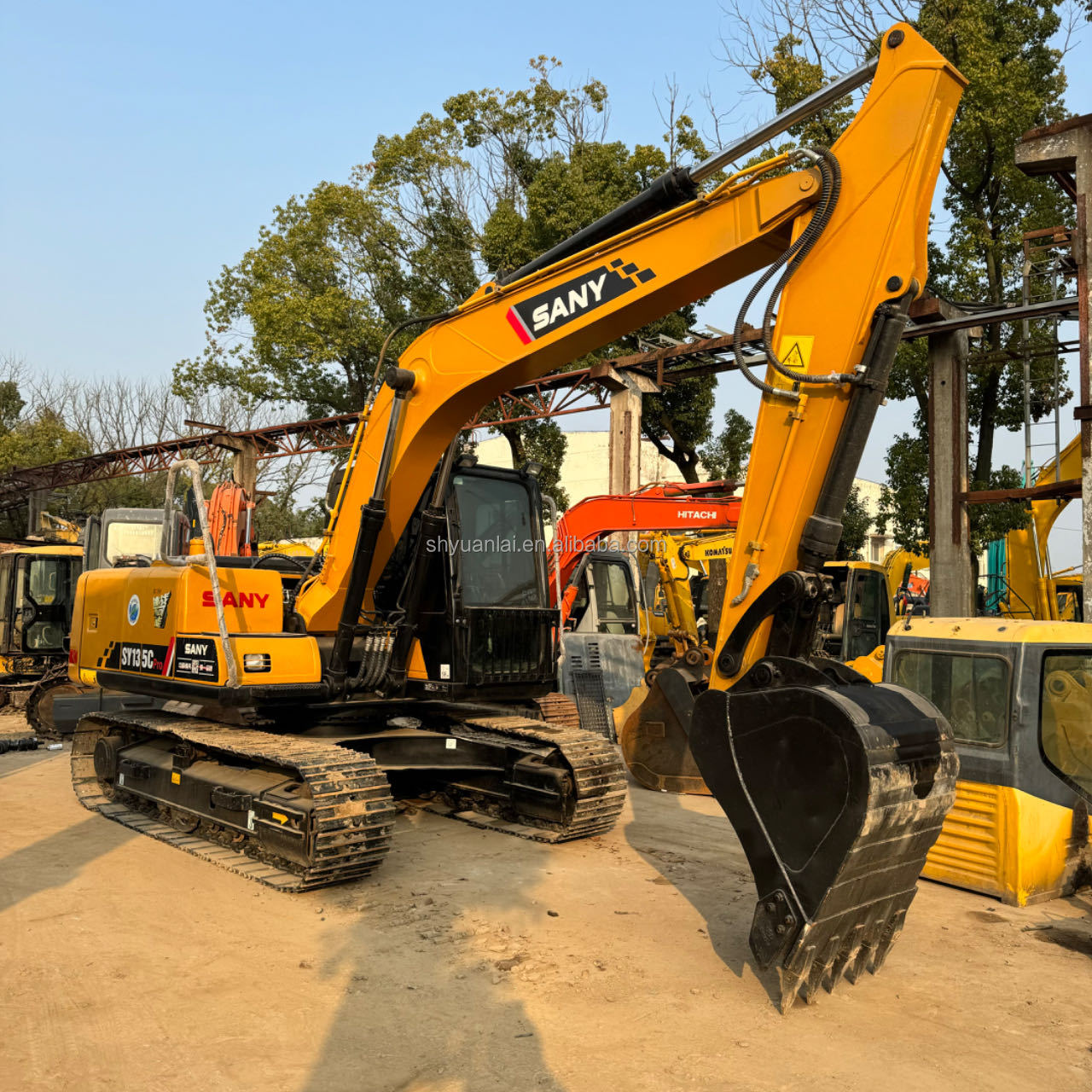 69.6KW Second Hand Sany 135 Excavator For Crushing Used Hand Excavators 2019