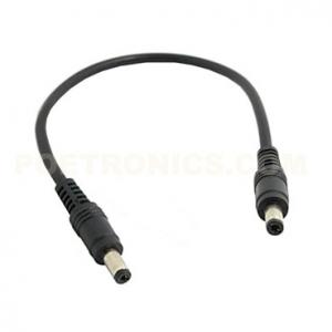 China DCC-MM CCTV 12V Male to Male DC Plug Power Patch Cord Lead 5.5x2.1mm on sale