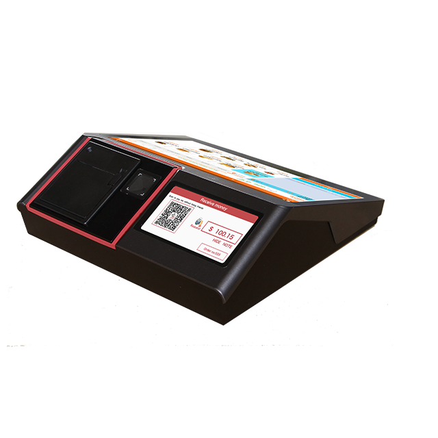 11.6" Android POS System with LED8 VFD220 and WiFi BT Connection 16GB/32GB/64GB Storage