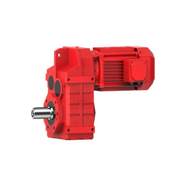 F Series Right Angle Parallel Shaft Helical Gear Box Belt Conveyor Reduce Motor