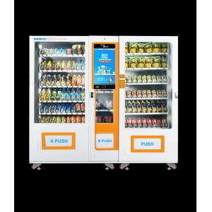 Quality Combo Smart Vending Machine , Customized Master Slave Cashless Vending Machine wholesale