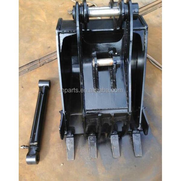 Sk60 Hydraulic Thumb Yellow or Others Q345B Mini Excavator Hydraulic Clamp