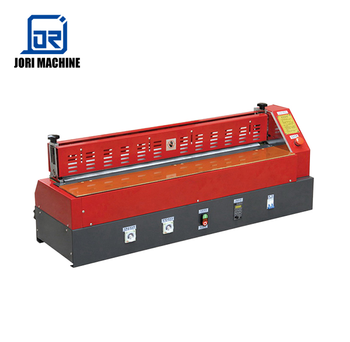 Hot melt glue dispenser for paper