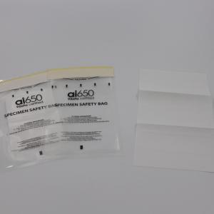 China Clear LDPE 95Kpa Transport Bag With Document Pouch on sale