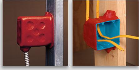 Industrial Fire Barrier Protection with Red Moldable Putty Pads Sample 5-7 Days Delivery