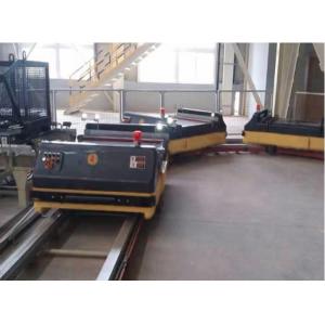 Quality Curved Track Rail Guided Vehicle Customized RGV Shuttle Rail Car wholesale
