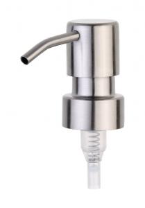 China ISO Certified Disposable 28/410 Stainless Steel Silver Lotion Pump for Liquid Bottle on sale