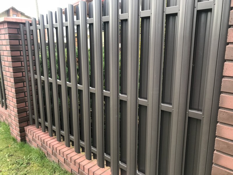 Metal Fence Roll Forming Machine 0.5mm - 0.7mm Sipca Metalica Gard 7 Stations
