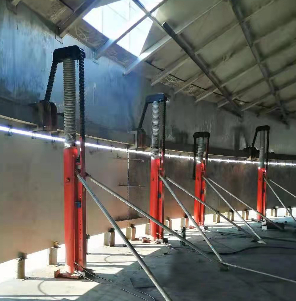 Chain Type Hydraulic Jacking System for Tank Construction Stock Available