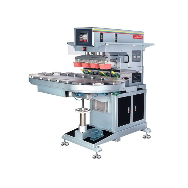 4 Colors Semi Automatic Pad Printing Machine Bottle Printing Machine