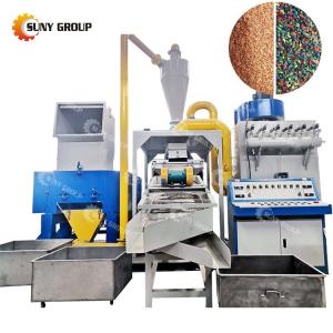 China 99% Sorting Rate Waste Scrap Copper Wire Cable Recycling Granulator Separating Machine on sale