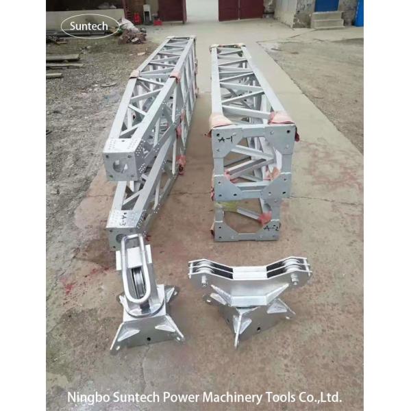 Aluminum Alloy Electrical Gin Pole Tower Erection Tools