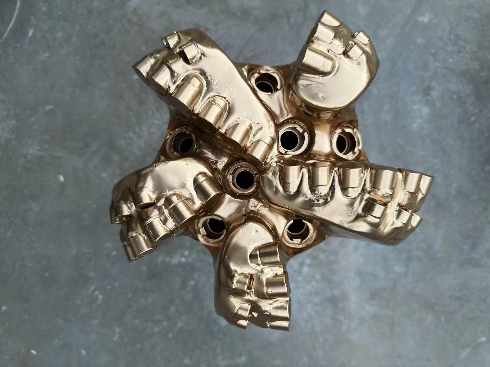 Factory 8 1/2 Inch 5 Blades Double Row Cutter PDC Bit For Oil Well Drilling