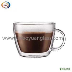 China Glass double wall contemporary mugs on sale