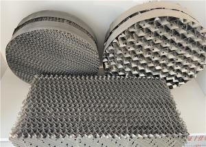 China High Performance Liquid Distributor Packed Column Knitted Metal Wire Mesh 125Y on sale