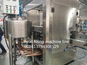 Quality 3KW 5000 Bottles / Hour Hair Wax Hot Filling Machine wholesale