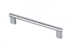 Quality Furniture Stainless Steel Handles , Decoration Stainless Steel Cabinet Pulls 128*320mm wholesale