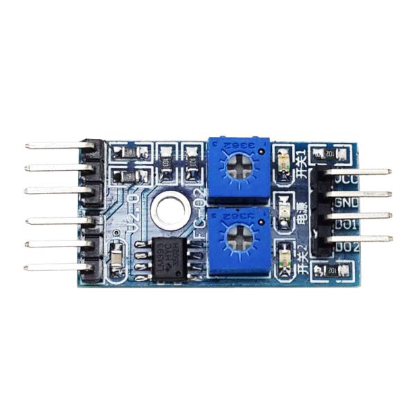 Optical Sensitive Resistance Light Detection 5V 2 Channel Photosensitive Sensor module for Arduino